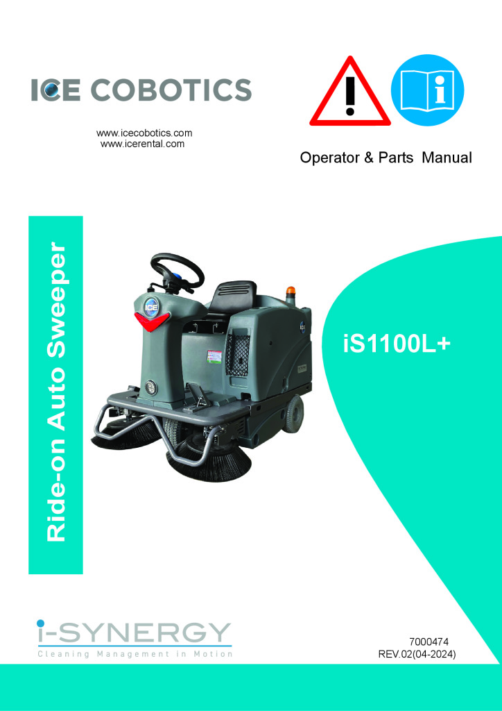 ICE Cobotics iS1100L+ User Manual