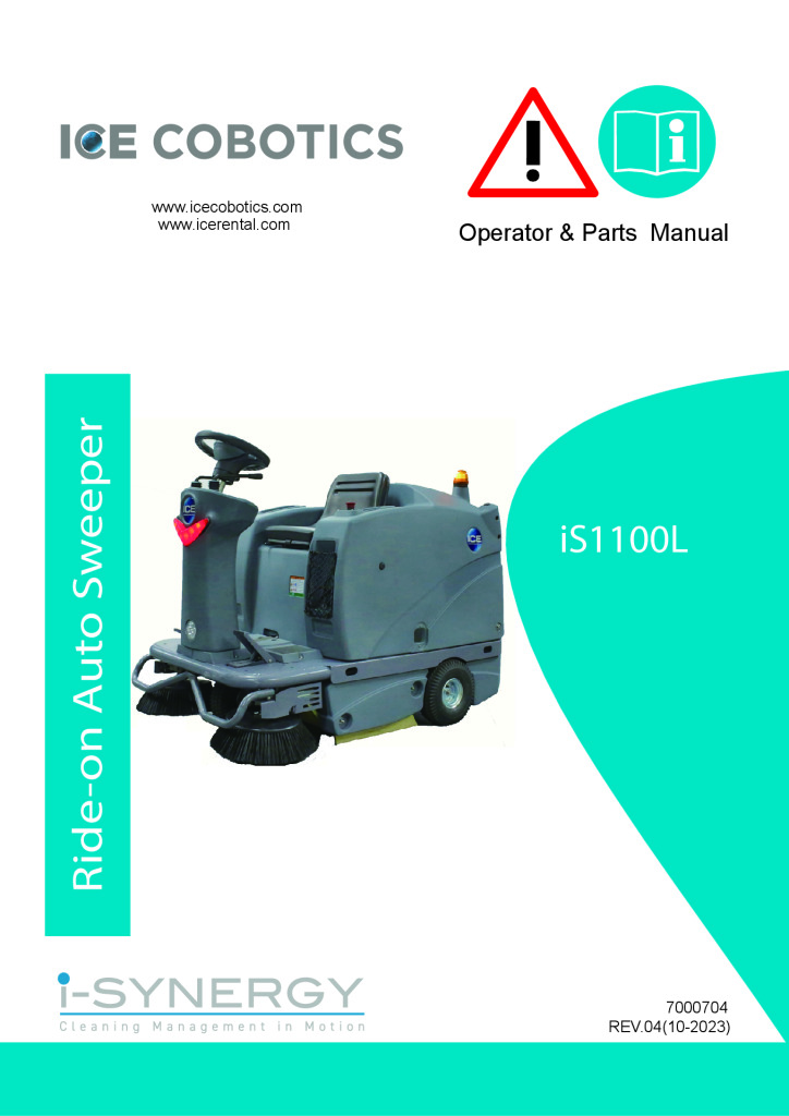 ICE Cobotics iS1100L User Manual