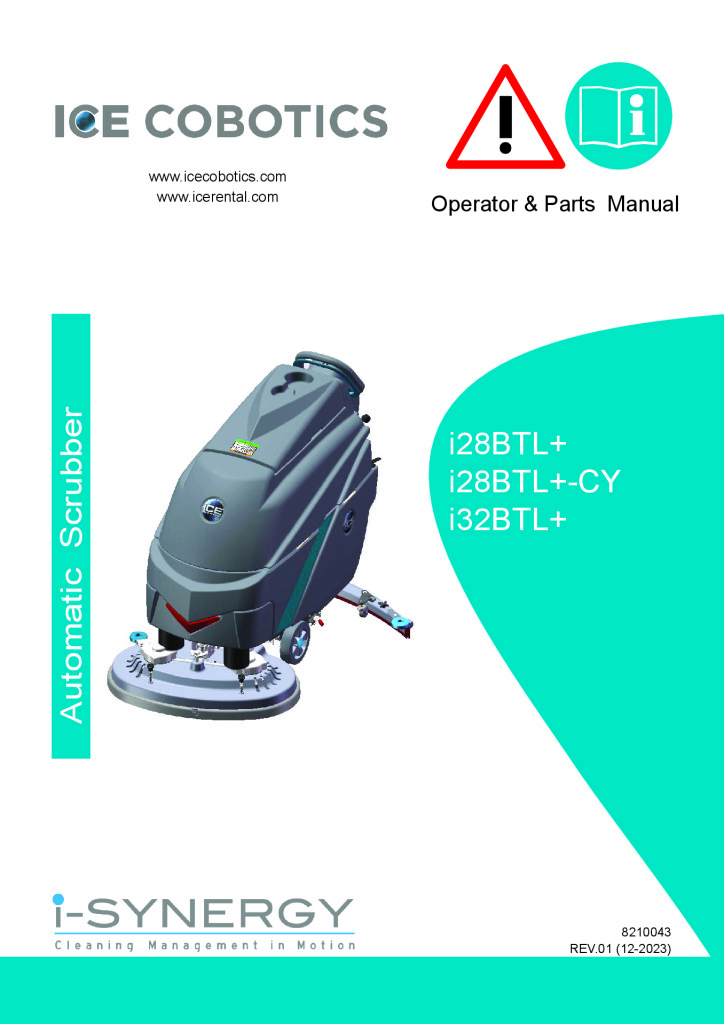 ICE Cobotics i28BTL+ / i32BTL+ / i28BTL+-CY Manual_En