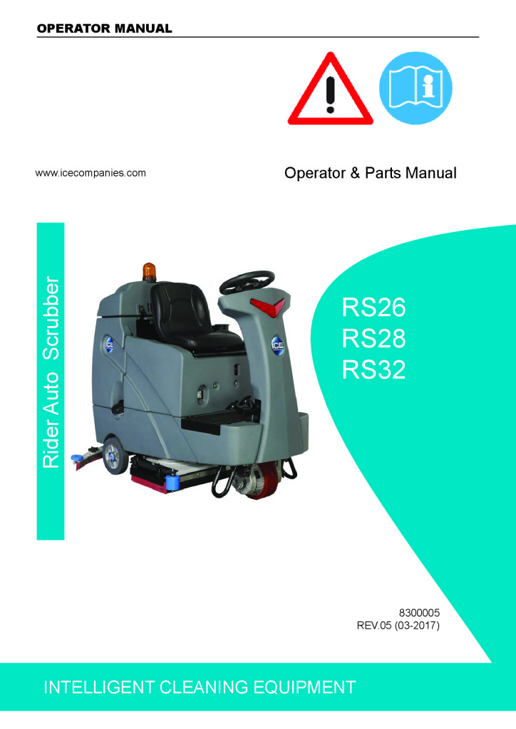 ICE Cobotics RS26 / RS28 / RS32 User Manual